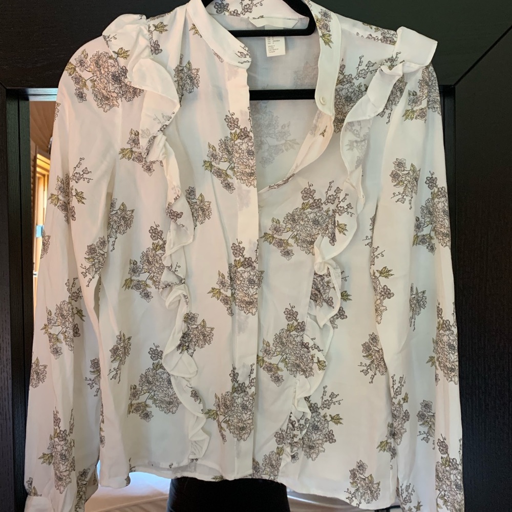 Floral Button Down - Picture 2 of 6